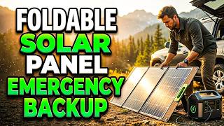 🔥🔥Top 5 Foldable Solar Panel for Emergency Backup & Outdoor Freedom