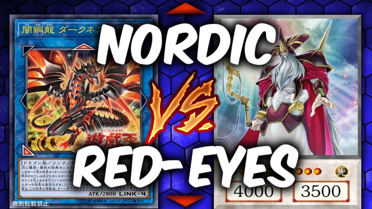 NEW DRAGONS! RED-EYES vs NORDIC (Yu-gi-oh God Card Deck Duel!) - YouTube
