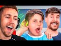 Miniminter Reacts To MrBeast &quot;1,000 Deaf People Hear For The First Time&quot;
