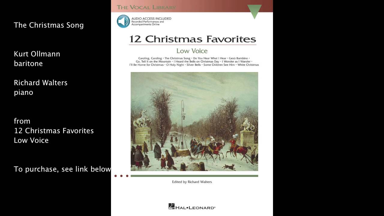 the christmas song youtube christmas songs for low voice