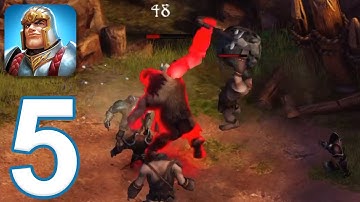 KingsRoad - Gameplay Walkthrough Part 5 - Story Quests 11-12 (iOS, Android)