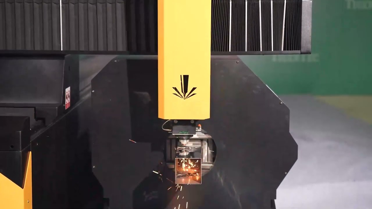 TigerTec sheet metal cutting machinery with pipe cutting