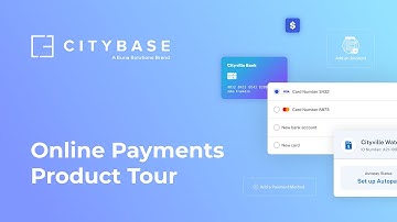 CityBase Online Payments - Product Tour