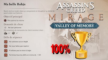 MA BELLE BAHJA CONTRAT 100% / Tous les défis de Séquence ASSASSIN
