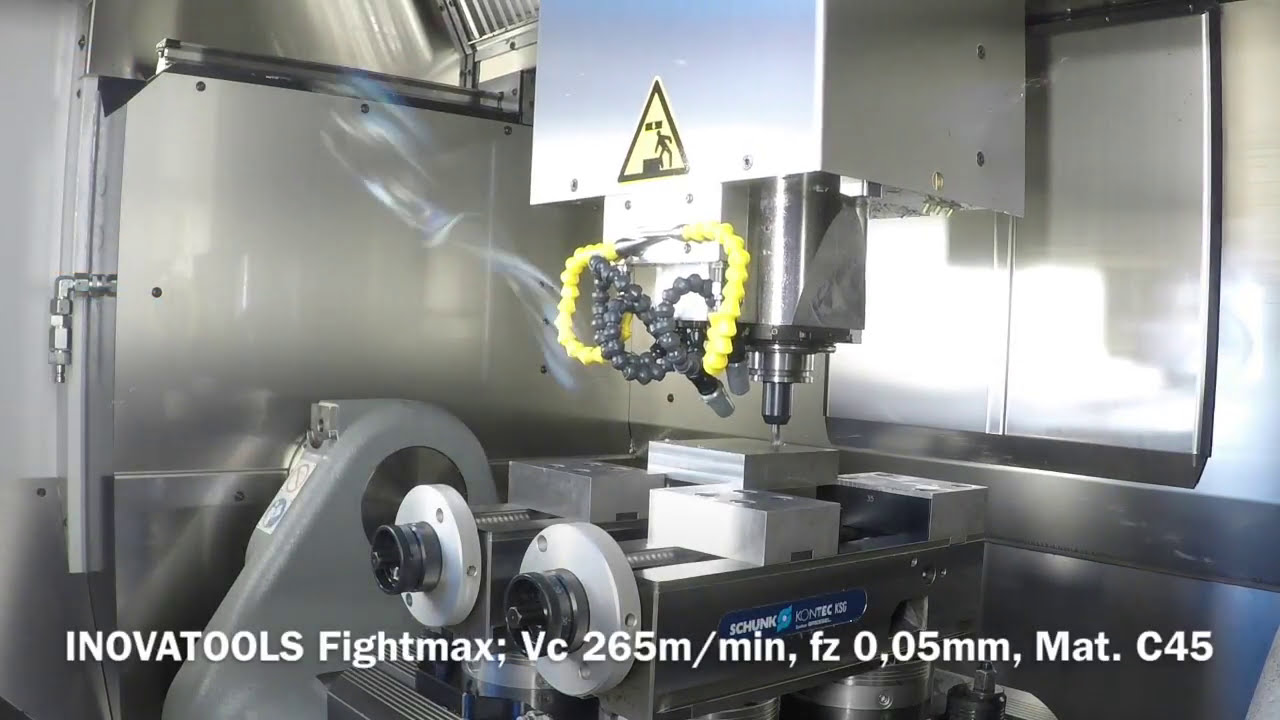 Steel-Line: HPC-Fräsen mit Fightmax Inovatools