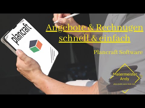 Schnell & einfach Angebote & Rechnungen mit Plancraft erstellen