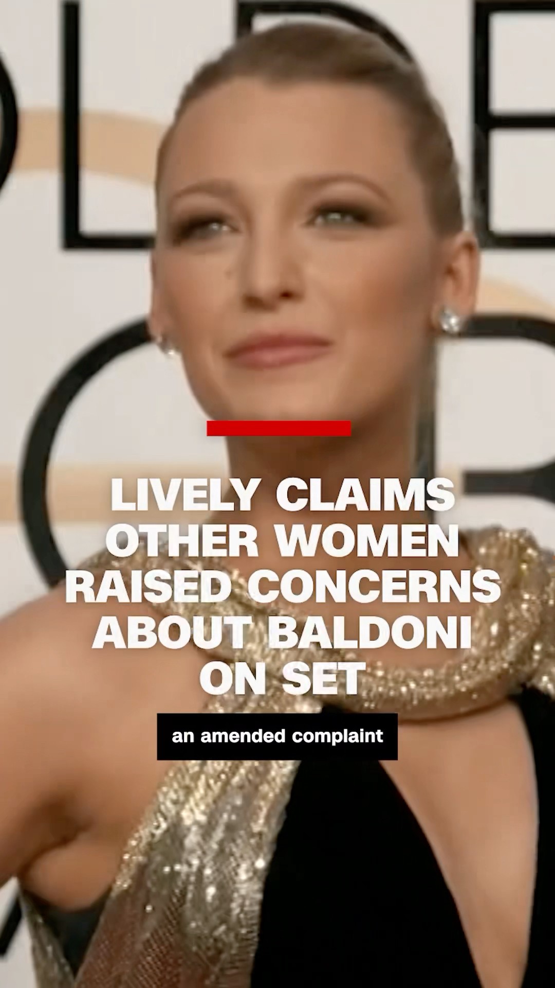 Lively claims other women raised concerns about Baldoni on set