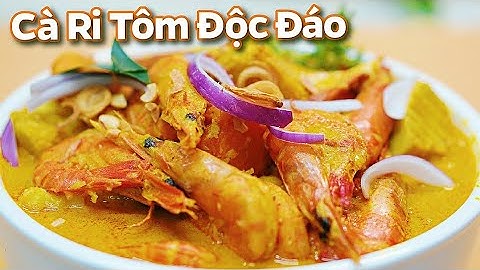 CÀ RI TÔM Món Độc Đáo Dễ Làm - Nấu Ăn Ngon Ánh Vlog #56