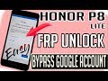 Huawei Honor P8 Lite -PRA-LA1 frp bypass- Done- New way