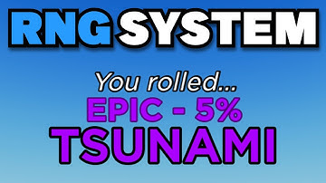 How To Make an RNG SYSTEM in Roblox | Roblox Studio Tutorials