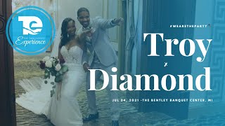 Troy & Diamond 's Wedding Celebration - The Bentley - Wyandotte, MI - The Todd Everett Experience