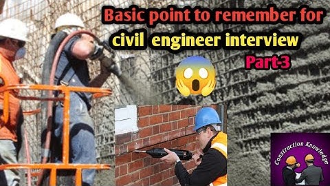 civil engineer interview questions answers Part-3
