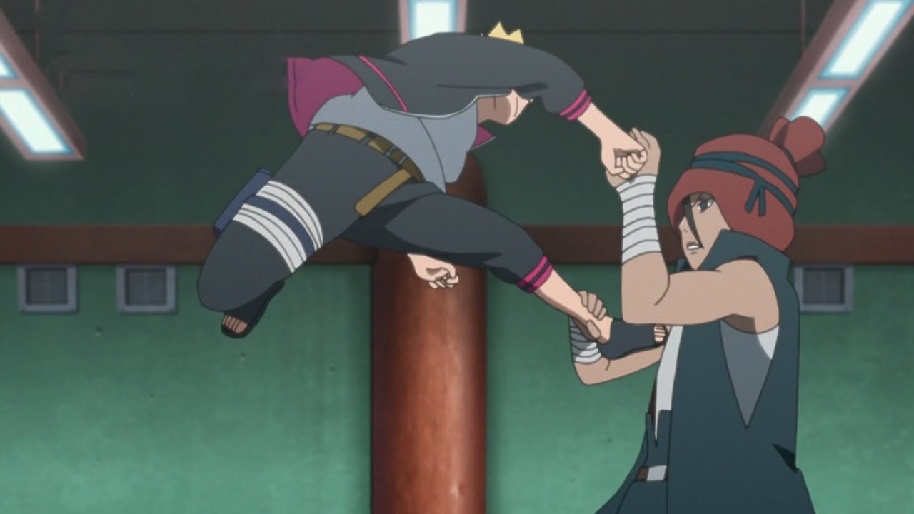 Boruto vs iwabe!! 