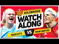 MAN CITY vs MANCHESTER UNITED Live with MARK GOLDBRIDGE image