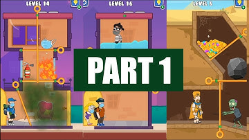 Pull Him Out |  Gameplay Walkthrough Part 1 | Levels 1-17 | Android,iOS