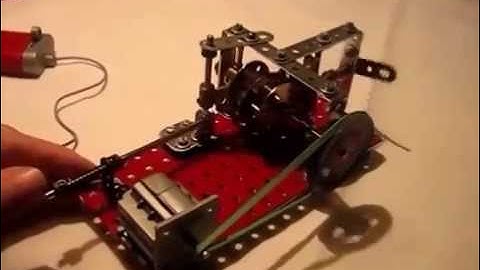 Meccano reversing mechanism