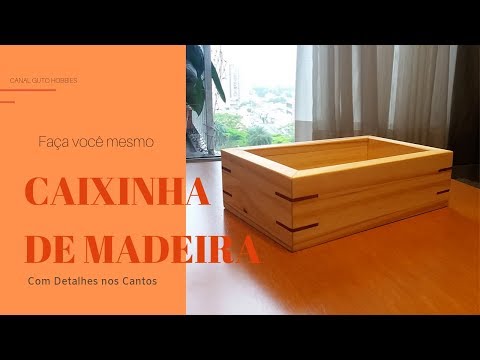 Vídeo: Como Fazer Caixas De Madeira