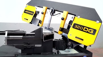 BMSY 320DGH dual mitering horizontal band saw