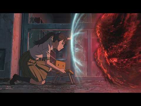 A girl accidentally opens a portal that leads to the end of the world | Suzume anime recap