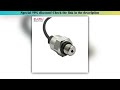 First Look Pressure Sensor Transmitter For Water Oil Fuel Gas Air G1/4 5V Ceramic Sensor Stainless S