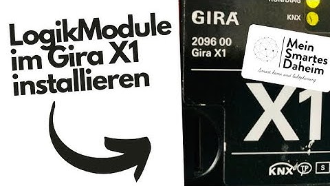 Logiken im Gira X1 installieren