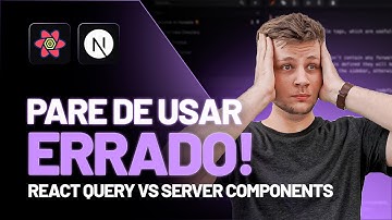 Quando usar React Query ou Server Components no Next.js