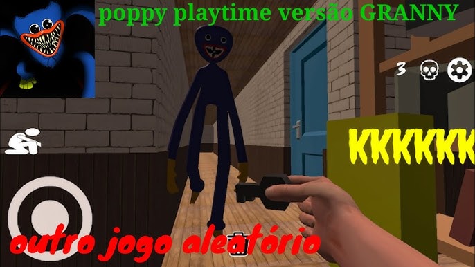 JOGUEI POPPY PLAYTIME DO CLICK JOGOS KKKKKKKKK #shorts 