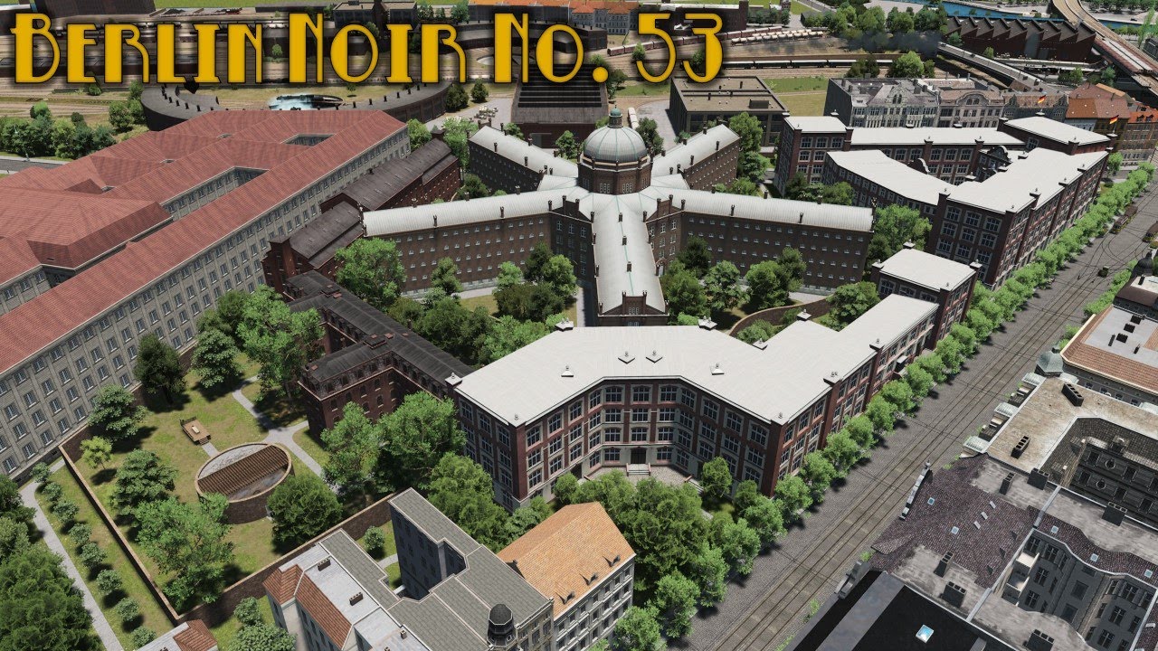 Old Prison and Courthouse - Cities Skylines: Berlin Noir - No. 53 - YouTube