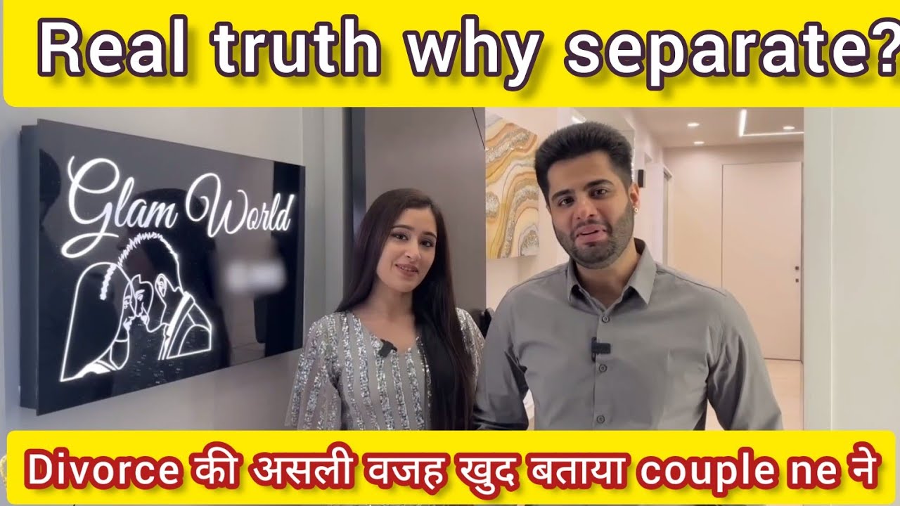 why That Glamcouple Divorce? Real truth? himanshi and rishi divorce