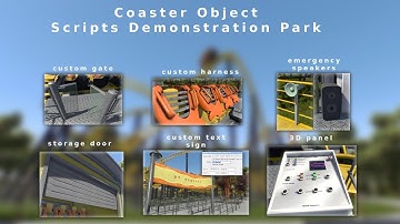 No Limits 2: Custom Coaster Scripts Demonstration Park
