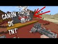 Como hacer un CAÑÓN DE TNT en MINECRAFT EXPERIMENTOS super POTENTE!!!