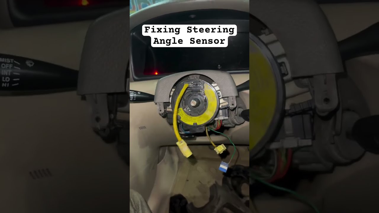 Fixing Steering Angle Sensor