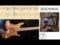 Mk.gee: ROCKMAN - Bass Cover with Bass Tabs