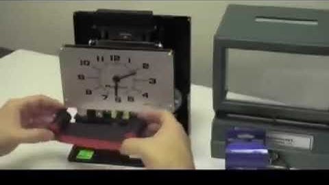 How to Change the Ribbon Acroprint Model 125 and Model 150