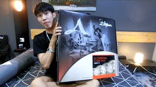 รีวิวฉาบเซ็ตใหม่ของฟลุ๊ค Zildjian A custom ของใหม่ยกชุด (เสียงโครตดี) | ฟลุ๊คซี่ตีกลองประชุม