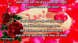 A beautiful poem for mother ''thank god for mother's love''