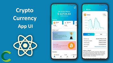 Crypto Currency Trading App UI in React Native