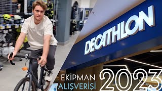 Özlenen Decathlon Bisiklet Ekipmanı Alışverişi 2023 Toplam Kaç Tl???