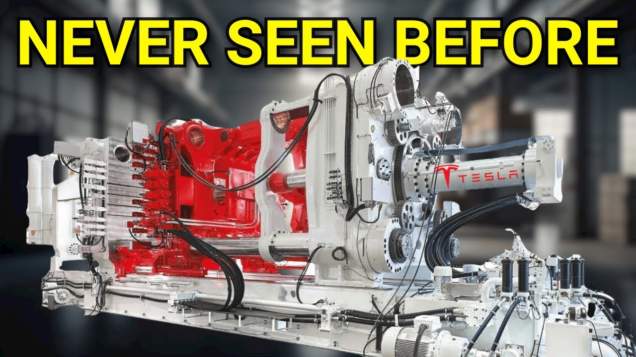 Tesla Machine Build This is How New Tesla Will Be Build! - YouTube