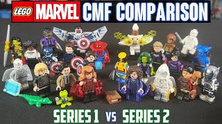 LEGO Marvel CMF COMPARISON: Series 1 vs Series 2 (Which is Better?)