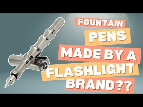 Alpha Bamboo Fountain Pen by Prometheus Lights Review