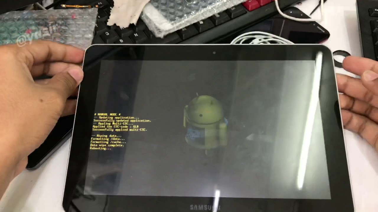How to Factory Reset Samsung galaxy | tab 2 10.1”factory reset GT-P7500