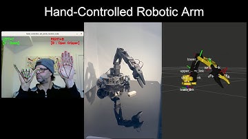Hand-Controlled Robotic Arm