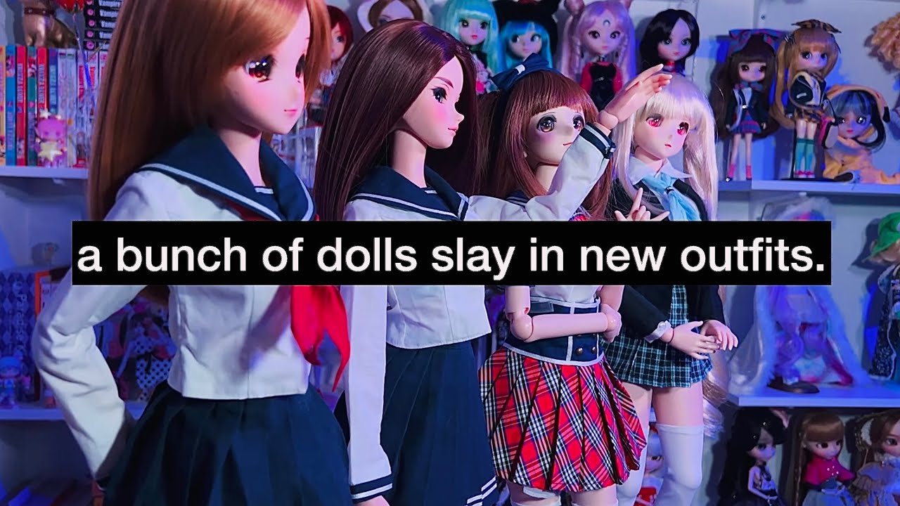 Doll Dress Up/ Try On Haul: Smart Doll, Dollfie Dream & BJD
