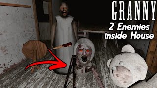 Angelene spider can walk inside Granny house with Granny in Granny Update