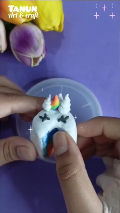 Download lagu 🦄UNICORN CAKE🍰#satisfying #CUTE#rainbow #unicorn #Tanun Art & craft