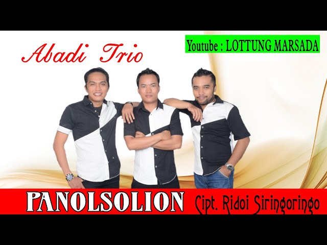 PANOLSOLION - ABADI TRIO ( OFFICIAL MUSIC VIDEO ) class=
