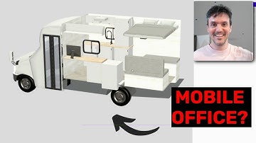 COMPLETELY REDESIGNING a Box Truck Into A LUXURY Workspace