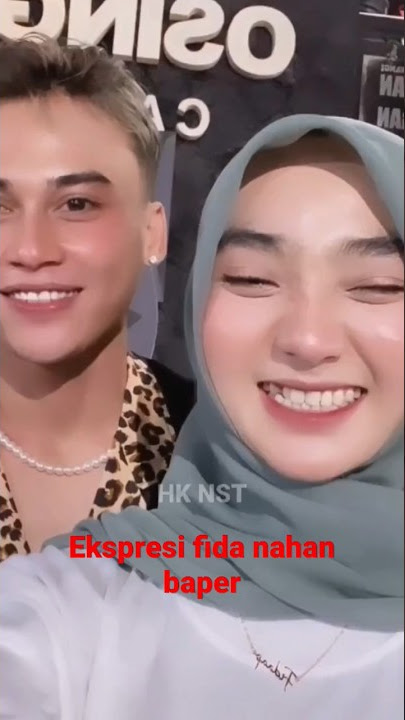 Ekspresi fida nahan baper disamping James AP #jamesap #fidaap #shorts