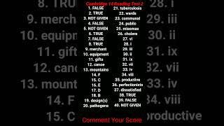 Cambridge 14 Reading Test 2 Answers Cambridge 14 Reading Test 2 Answers